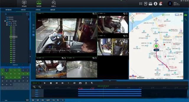 公交車無線移動智能視頻監控系統